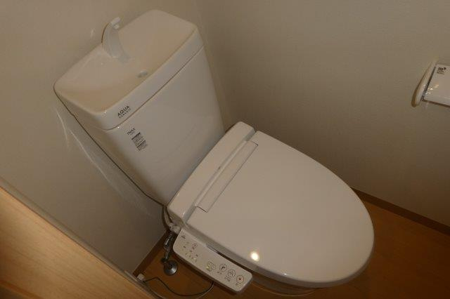 小田郡矢掛町矢掛のアパートのトイレ|ウォシュレット