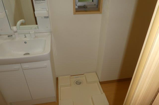 小田郡矢掛町矢掛のアパートのその他|洗濯機置き場