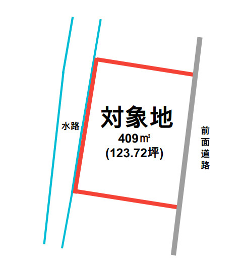 【区画図】 | 宇土市網津町 | ☆土地図☆　※簡略図のため現況優先です