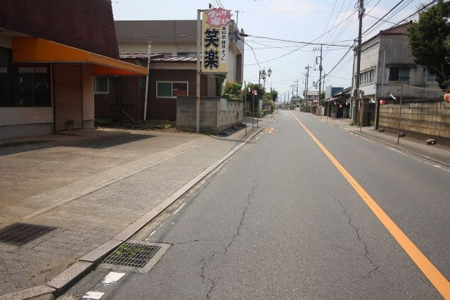 栃木市大平町富田の前面道路含む現地写真|2019年7月撮影