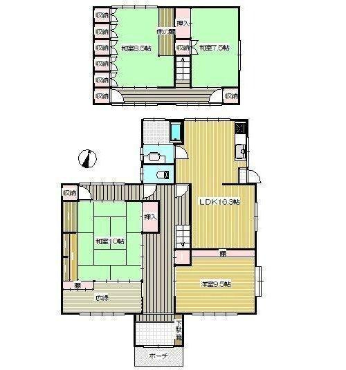 ＜リフォーム戸建＞ 坂出市林田町の間取り