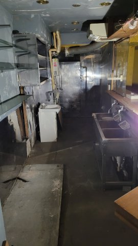 隆泉楼ビルの内装