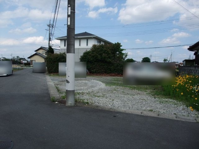 栃木市箱森町の前面道路含む現地写真
