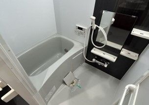 【浴室】 | ラピュター唐原 | 別号室の写真になります。現況優先。