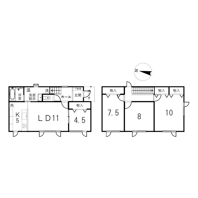 【間取り】の画像