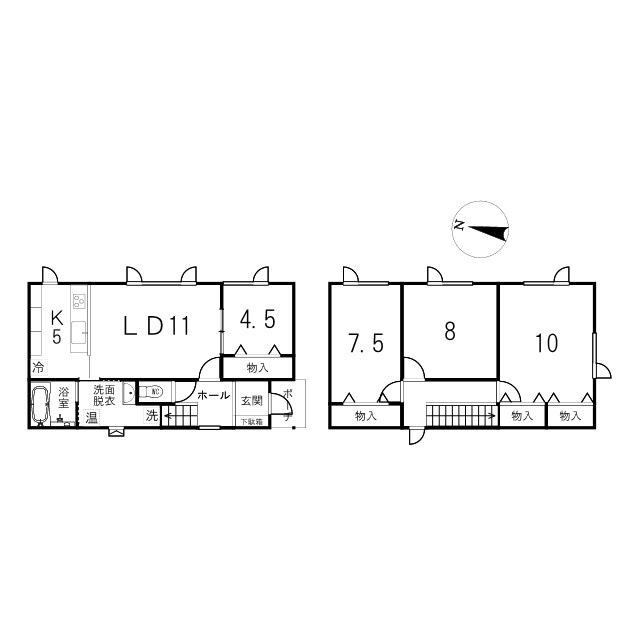 【間取り】の画像