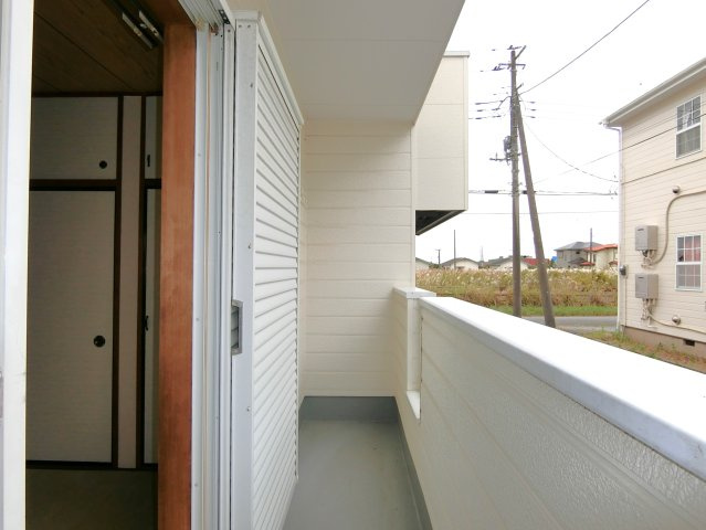 ファミリープラザEのバルコニー