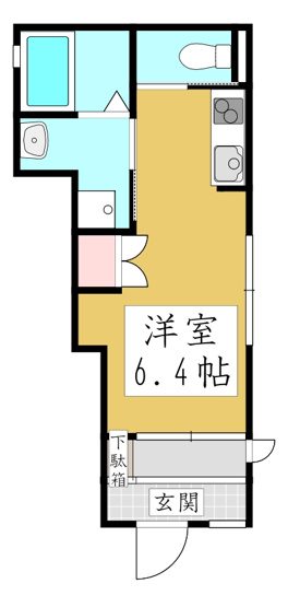 【間取り】 | ディアコートB棟