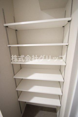 オーベル川崎の収納