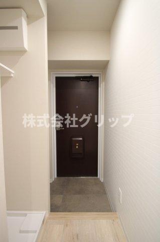 オーベル川崎の玄関
