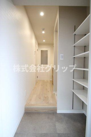 オーベル川崎の玄関