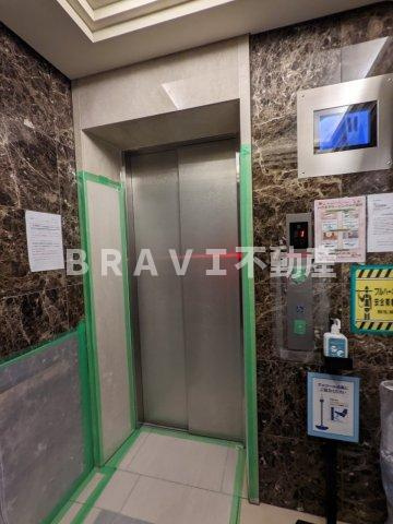 プレサンス大阪城公園パークプレイスのその他共用部分|【プレサンス大阪城公園パークプレイス】モニター付きエレベーター