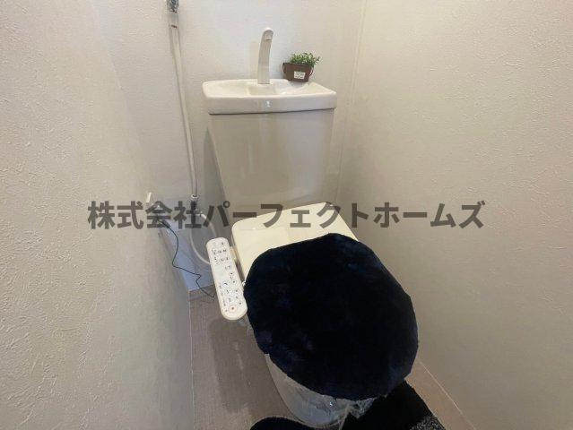 倉治3丁目戸建　賃貸のトイレ|落ち着いたトイレです