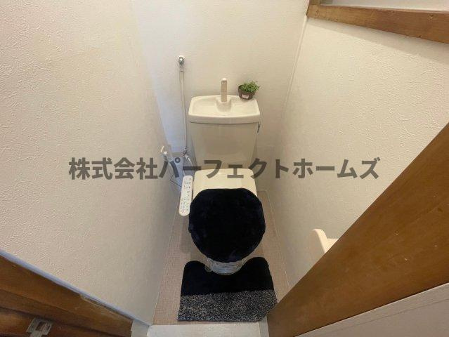 倉治3丁目戸建　賃貸のトイレ|落ち着いたトイレです
