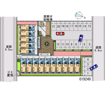 【駐車場】 | 美原Ⅱ