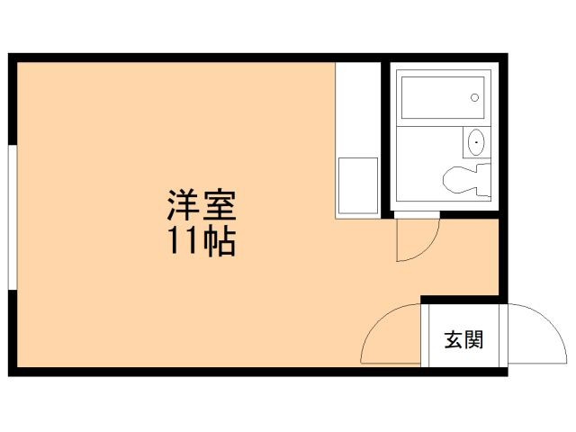 グランドール中央の間取り