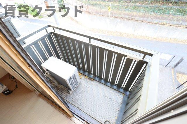 アリオス　ガルソニエラのバルコニー|陽当たり良好なバルコニーです