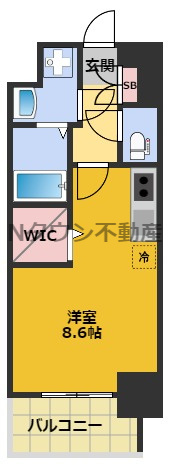 【間取り】 | プレサンス名古屋菊井セルカ | 間取りです。