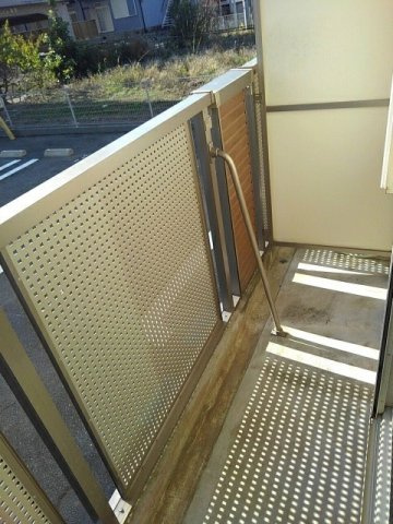 カザミラのバルコニー