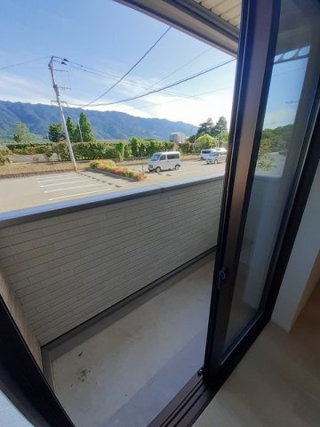 ラ・フェリーチェⅢのバルコニー|陽当たり良好なバルコニーです♪