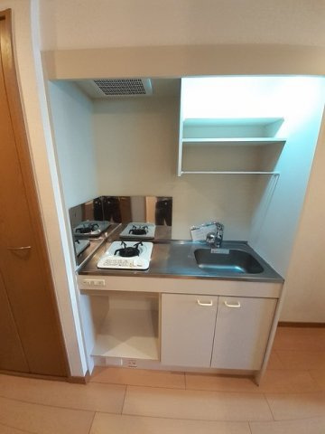 プロスペールＳのキッチン|1口コンロ付きのキッチンです♪