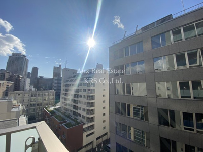 【展望】 | ハイデンス梅ヶ枝 | 8階東向きバルコニーからの眺望です♪