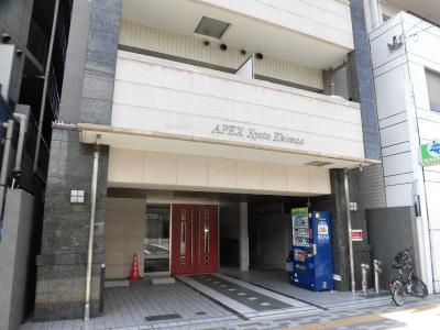 エイペックス京都駅前のエントランス