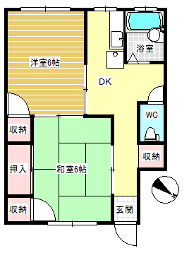 アイビス米山の間取り