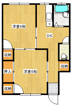 アイビス米山の間取り