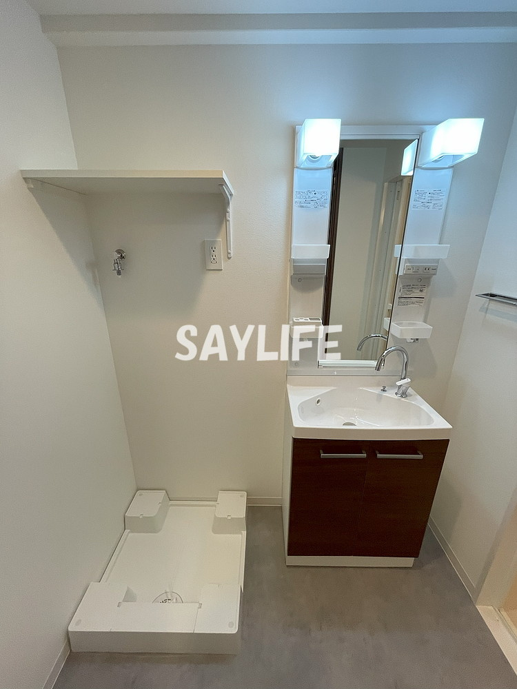 ワールドアイ大阪城EASTアドバンスの洗面所