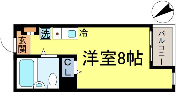 ウパーラアルトポンテの間取り
