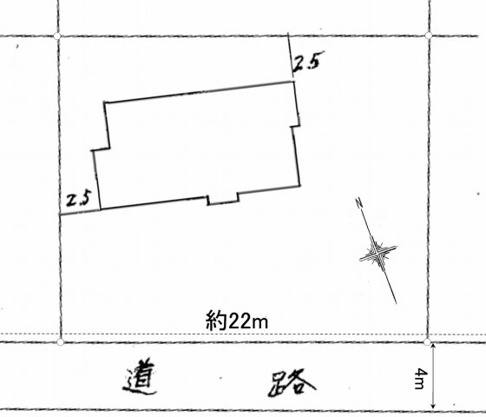 【土地図】 | 大室高原別荘地 古家付売地
