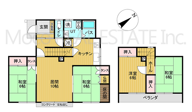 【間取り】 | 北見市東陵町中古住宅
