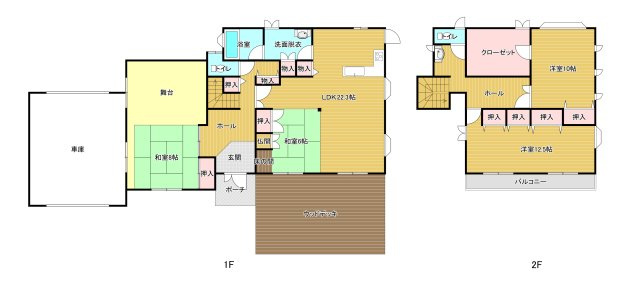 【間取り】 | 三股町樺山　2,700万円　3SLDK