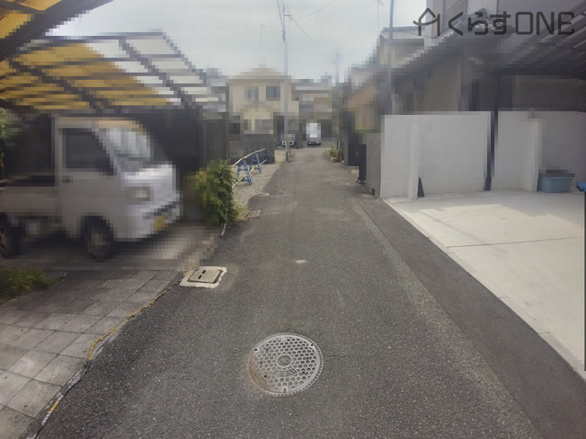 【前面道路含む現地写真】 | 姫路市御立中8丁目／売土地
