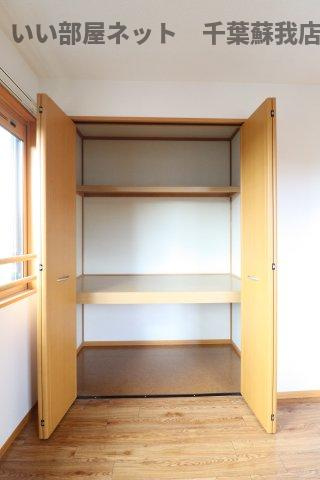 アンソレイエの収納|たっぷりとした収納スペースです