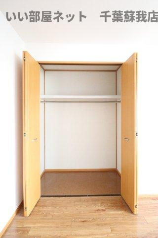 アンソレイエの収納|たっぷりとした収納スペースです