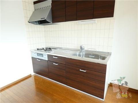 クレール新屋敷のキッチン|システムキッチン