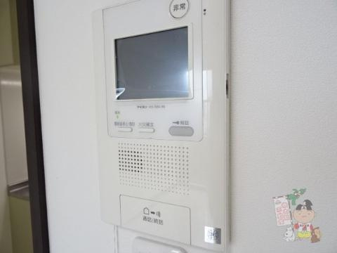 ハアラン一ノ宮のセキュリティ|カメラ付インターホン