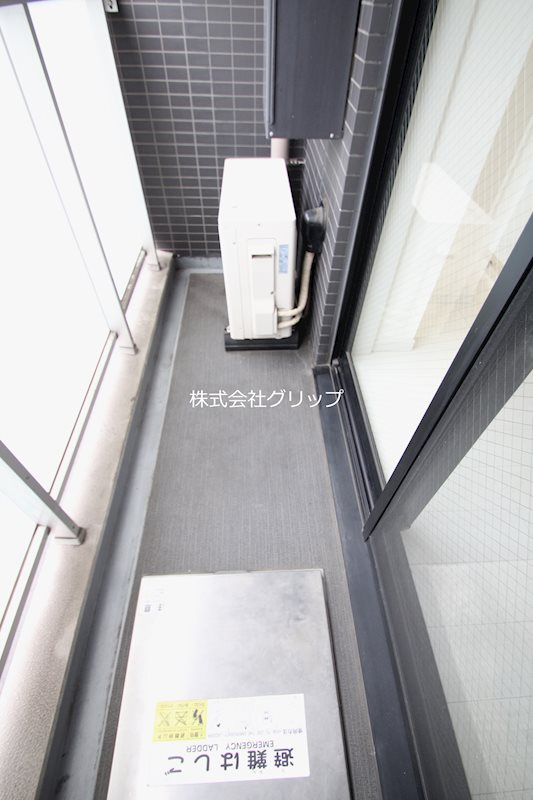 Le'a横濱東口壱番館のバルコニー