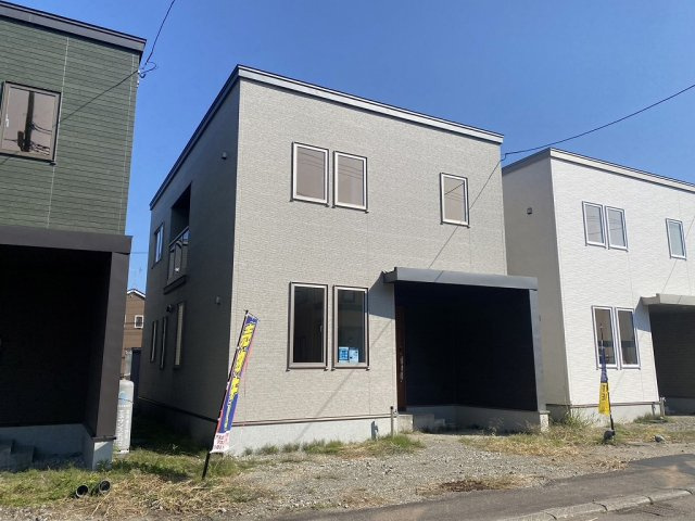 真栄3条2丁目[B]の外観|ローソンまで徒歩3分！ビバホームまで徒歩7分でお買い物もラクラク！