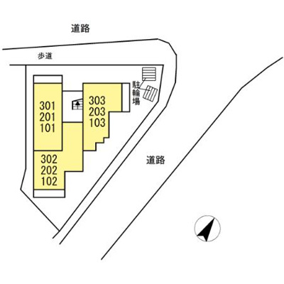【区画図】 | D Paina 星川 | D Paina 星川　区画図