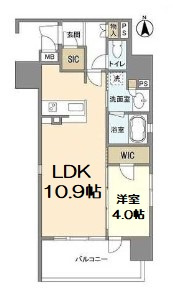 【間取り】 | OPUS RESIDENCE SHINSAIBASHI SOUTH