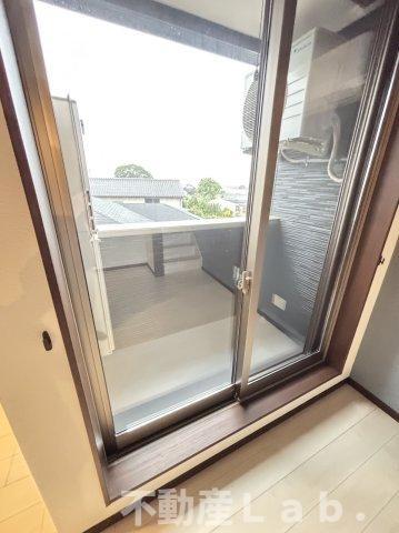 ファースト松橋のバルコニー