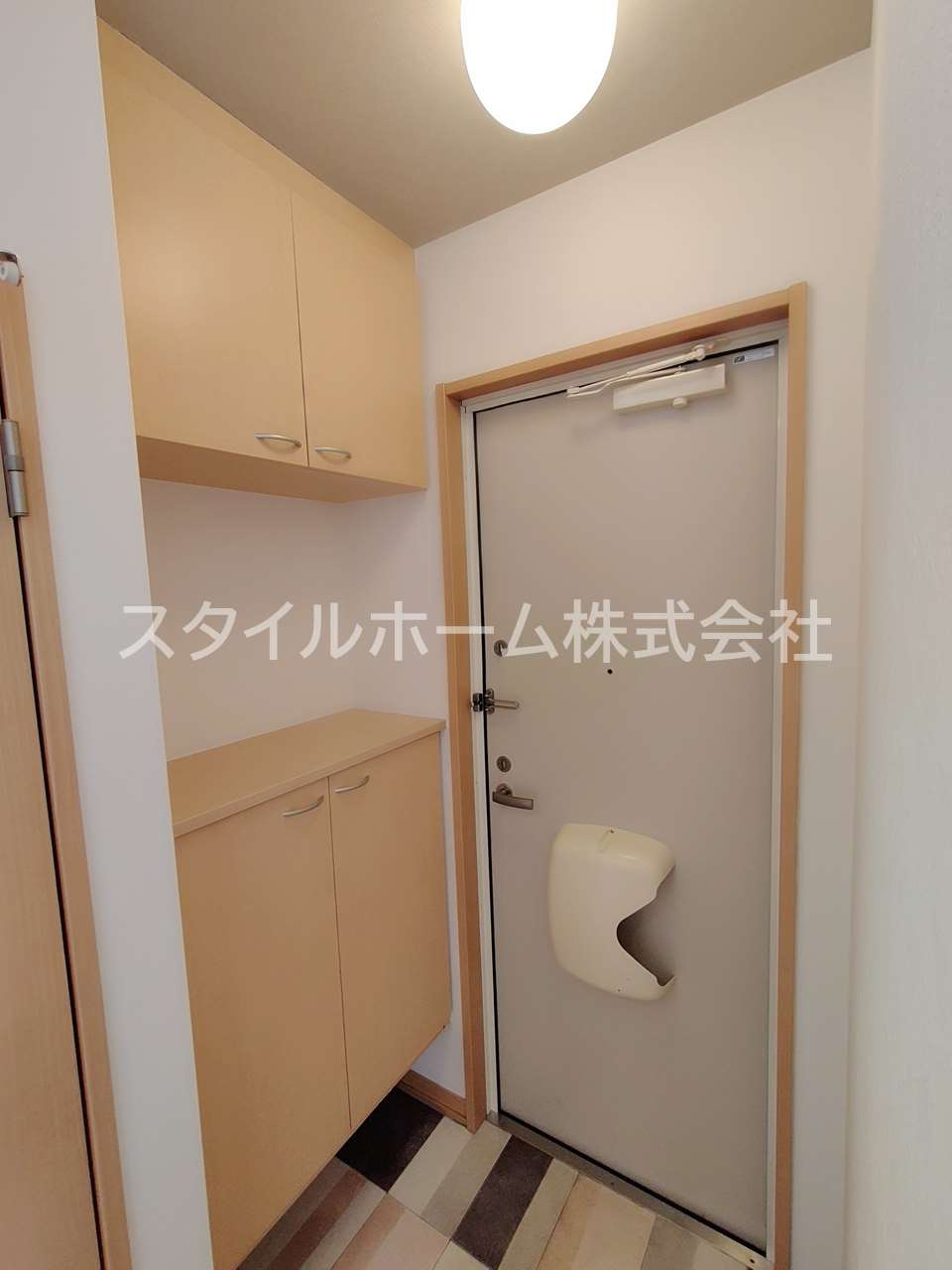 エトワールセブンBの玄関