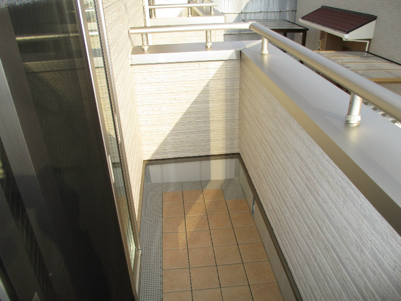 コンコルディアちゃやがさかNＯＲＴＨのバルコニー