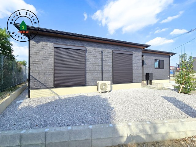 パティオニュータウン月見ヶ丘（31号棟）の外観|デザイン性のある外観です。