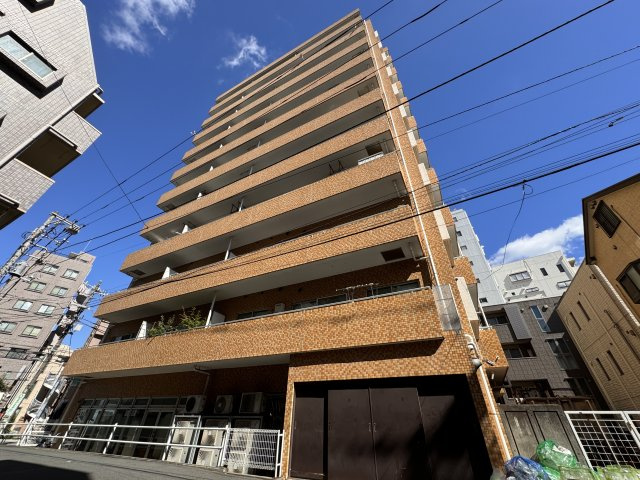 コスモ上池袋の外観|タイル張りの瀟洒な外観