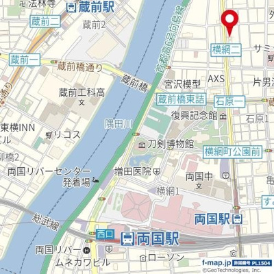 【地図】 | スカイコート両国