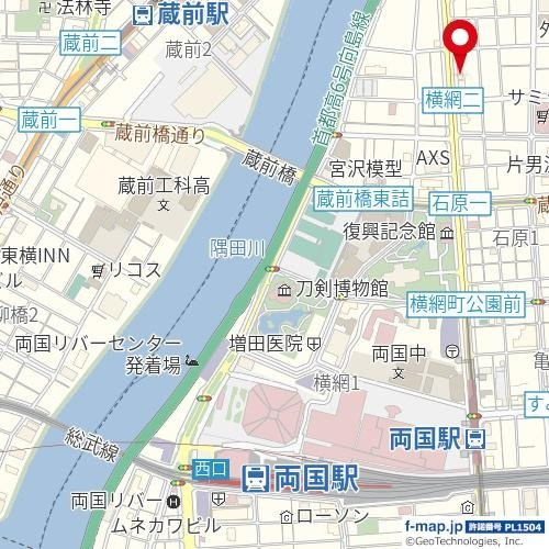 【地図】 | スカイコート両国